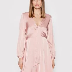 Rinascimento Γυναίκες Καθημερινά Φορέματα Φόρεμα καθημερινό CFC0107551003 Ροζ Regular Fit