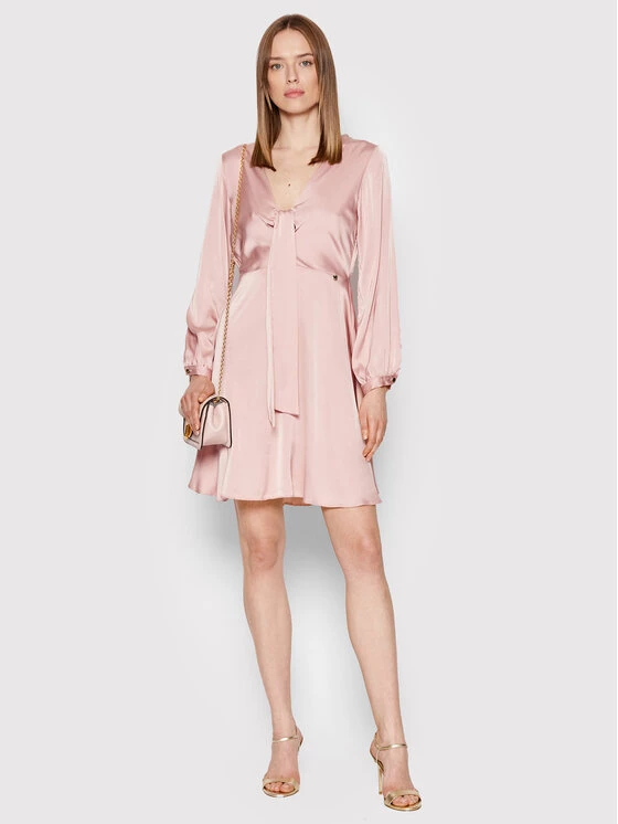 Rinascimento Γυναίκες Καθημερινά Φορέματα Φόρεμα καθημερινό CFC0107551003 Ροζ Regular Fit 4 Rinascimento Γυναίκες Καθημερινά Φορέματα Φόρεμα καθημερινό CFC0107551003 Ροζ Regular Fit - Image 2