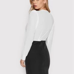 Rinascimento Γυναίκες Καθημερινά Φορέματα Φόρεμα καθημερινό CFC0107699003 Λευκό Regular Fit -Rinascimento Εκπτώσεις unnamed file 648