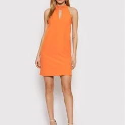 Rinascimento Γυναίκες Κοκτέιλ Φορέματα Φόρεμα κοκτέιλ CFC0107726003 Πορτοκαλί Regular Fit -Rinascimento Εκπτώσεις unnamed file 672