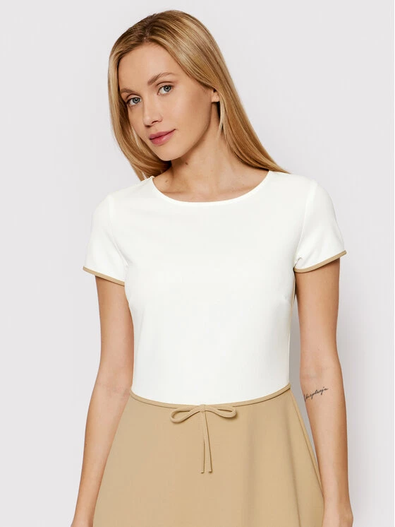 Rinascimento Γυναίκες Καθημερινά Φορέματα Φόρεμα καθημερινό CFC0107881003 Μπεζ Regular Fit 6 Rinascimento Γυναίκες Καθημερινά Φορέματα Φόρεμα καθημερινό CFC0107881003 Μπεζ Regular Fit - Image 4