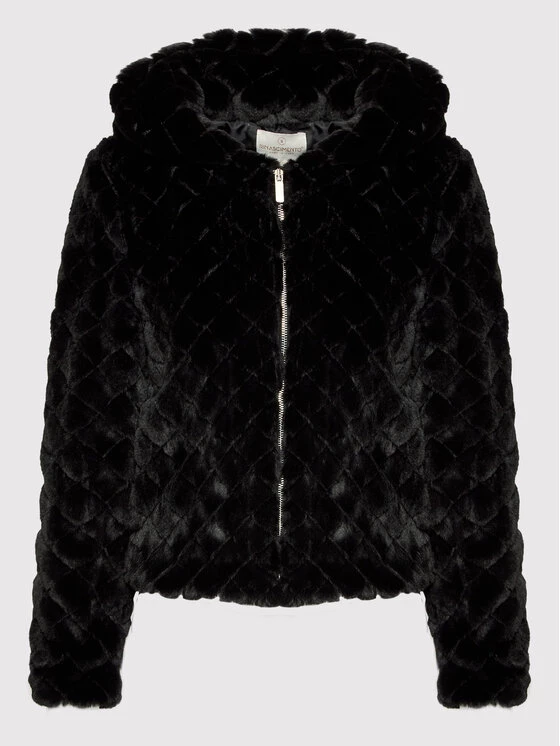 Rinascimento Γυναίκες Γούνες & Πανωφόρια από προβιά Γούνα CFC0110460003 Μαύρο Regular Fit 8 Rinascimento Γυναίκες Γούνες & Πανωφόρια από προβιά Γούνα CFC0110460003 Μαύρο Regular Fit - Image 6