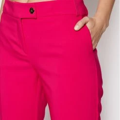 Rinascimento Γυναίκες Υφασμάτινα Παντελόνια Παντελόνι Chino CFC0107835003 Ροζ Slim Fit -Rinascimento Εκπτώσεις unnamed file 704