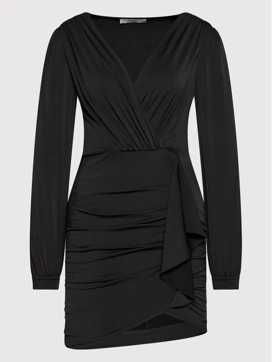 Rinascimento Γυναίκες Κοκτέιλ Φορέματα Φόρεμα κοκτέιλ CFC0107346003 Μαύρο Slim Fit 7 Rinascimento Γυναίκες Κοκτέιλ Φορέματα Φόρεμα κοκτέιλ CFC0107346003 Μαύρο Slim Fit - Image 5