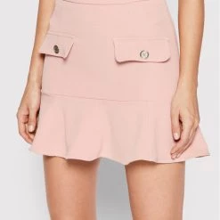 Rinascimento Γυναίκες Φούστα Mini CFC0107286003 Ροζ Regular FIt