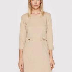 Rinascimento Γυναίκες Καθημερινά Φορέματα Φόρεμα καθημερινό CFC0107705003 Μπεζ Regular Fit