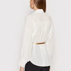 Rinascimento Γυναίκες Casual Πουκάμισα Πουκάμισο CFC0018174002 Μπεζ Relaxed Fit -Rinascimento Εκπτώσεις unnamed file 757