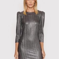 Rinascimento Γυναίκες Κοκτέιλ Φορέματα Φόρεμα κοκτέιλ CFC0018255002 Ασημί Regular Fit