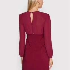 Rinascimento Γυναίκες Κοκτέιλ Φορέματα Φόρεμα κοκτέιλ CFC0105049003 Μπορντό Regular Fit -Rinascimento Εκπτώσεις unnamed file 767