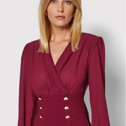 Rinascimento Γυναίκες Κοκτέιλ Φορέματα Φόρεμα κοκτέιλ CFC0105049003 Μπορντό Regular Fit -Rinascimento Εκπτώσεις unnamed file 768