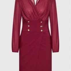 Rinascimento Γυναίκες Κοκτέιλ Φορέματα Φόρεμα κοκτέιλ CFC0105049003 Μπορντό Regular Fit -Rinascimento Εκπτώσεις unnamed file 769