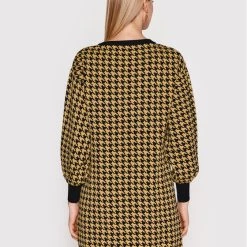 Rinascimento Γυναίκες Πλεκτά Φορέματα Φόρεμα υφασμάτινο CFM0010614003 Κίτρινο Regular Fit -Rinascimento Εκπτώσεις unnamed file 782