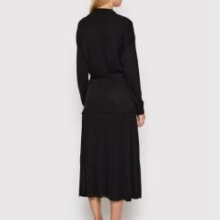 Rinascimento Γυναίκες Πλεκτά Φορέματα Φόρεμα υφασμάτινο CFM0010543003 Μαύρο Relaxed Fit -Rinascimento Εκπτώσεις unnamed file 807