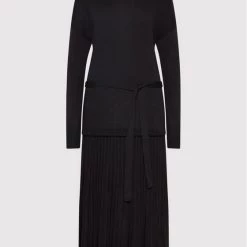 Rinascimento Γυναίκες Πλεκτά Φορέματα Φόρεμα υφασμάτινο CFM0010543003 Μαύρο Relaxed Fit -Rinascimento Εκπτώσεις unnamed file 809