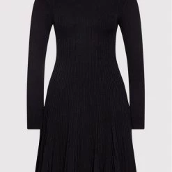 Rinascimento Γυναίκες Πλεκτά Φορέματα Φόρεμα υφασμάτινο CFM0010525003 Μαύρο Regular Fit -Rinascimento Εκπτώσεις unnamed file 844