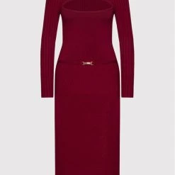 Rinascimento Γυναίκες Πλεκτά Φορέματα Φόρεμα υφασμάτινο CFM0010521003 Μπορντό Slim Fit 11 Rinascimento Γυναίκες Πλεκτά Φορέματα Φόρεμα υφασμάτινο CFM0010521003 Μπορντό Slim Fit -Rinascimento Εκπτώσεις unnamed file 849