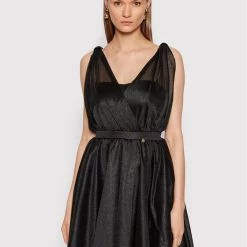 Rinascimento Γυναίκες Κοκτέιλ Φορέματα Φόρεμα κοκτέιλ CFC0106717003 Μαύρο Regular Fit