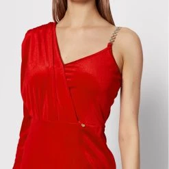 Rinascimento Γυναίκες Κοκτέιλ Φορέματα Φόρεμα κοκτέιλ CFC0106681003 Κόκκινο Slim Fit -Rinascimento Εκπτώσεις unnamed file 858