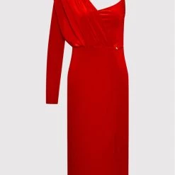 Rinascimento Γυναίκες Κοκτέιλ Φορέματα Φόρεμα κοκτέιλ CFC0106681003 Κόκκινο Slim Fit -Rinascimento Εκπτώσεις unnamed file 859