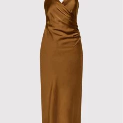 Rinascimento Γυναίκες Κοκτέιλ Φορέματα Φόρεμα κοκτέιλ CFC0106159003 Καφέ Regular Fit -Rinascimento Εκπτώσεις unnamed file 874