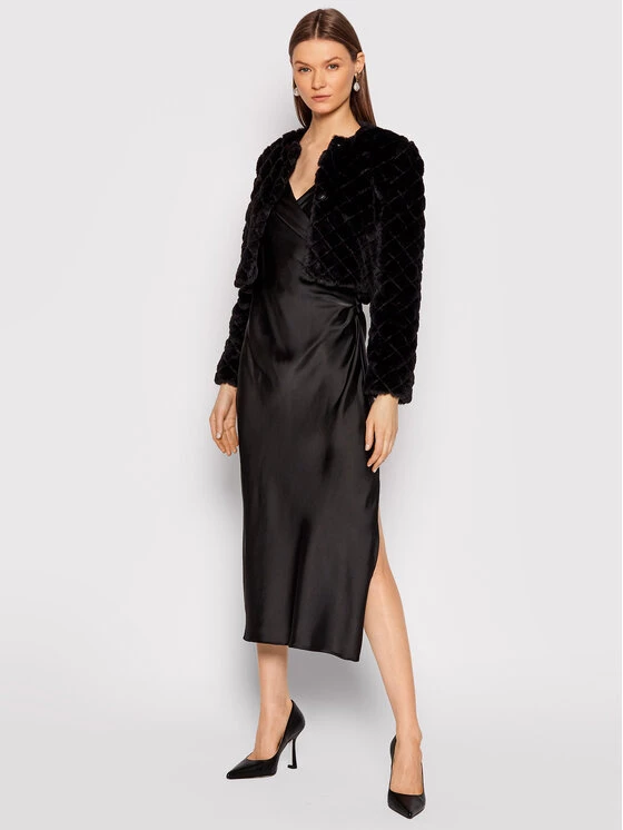 Rinascimento Γυναίκες Κοκτέιλ Φορέματα Φόρεμα κοκτέιλ CFC0106159003 Μαύρο Regular Fit 4 Rinascimento Γυναίκες Κοκτέιλ Φορέματα Φόρεμα κοκτέιλ CFC0106159003 Μαύρο Regular Fit - Image 2