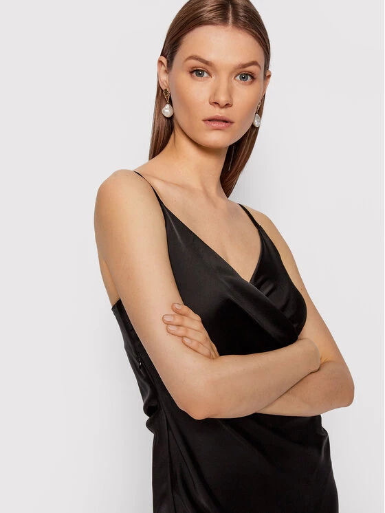 Rinascimento Γυναίκες Κοκτέιλ Φορέματα Φόρεμα κοκτέιλ CFC0106159003 Μαύρο Regular Fit 6 Rinascimento Γυναίκες Κοκτέιλ Φορέματα Φόρεμα κοκτέιλ CFC0106159003 Μαύρο Regular Fit - Image 4