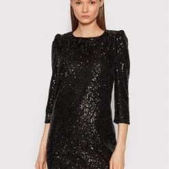 Rinascimento Γυναίκες Κοκτέιλ Φορέματα Φόρεμα κοκτέιλ CFC0106705003 Μαύρο Regular Fit