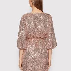 Rinascimento Γυναίκες Κοκτέιλ Φορέματα Φόρεμα κοκτέιλ CFC0106704003 Ροζ Slim Fit -Rinascimento Εκπτώσεις unnamed file 927