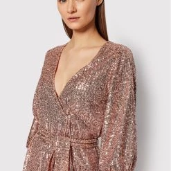 Rinascimento Γυναίκες Κοκτέιλ Φορέματα Φόρεμα κοκτέιλ CFC0106704003 Ροζ Slim Fit -Rinascimento Εκπτώσεις unnamed file 928