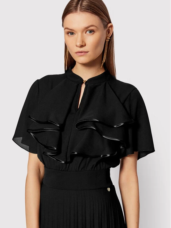 Rinascimento Γυναίκες Κοκτέιλ Φορέματα Φόρεμα κοκτέιλ CFC0106369003 Μαύρο Regular Fit 6 Rinascimento Γυναίκες Κοκτέιλ Φορέματα Φόρεμα κοκτέιλ CFC0106369003 Μαύρο Regular Fit - Image 4