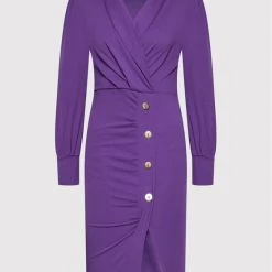 Rinascimento Γυναίκες Κοκτέιλ Φορέματα Φόρεμα κοκτέιλ CFC0106100003 Μωβ Slim Fit -Rinascimento Εκπτώσεις unnamed file 954