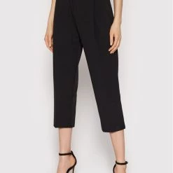 Rinascimento Γυναίκες Υφασμάτινα Παντελόνια Παντελόνι υφασμάτινο CFC0105861003 Μαύρο Regular Fit