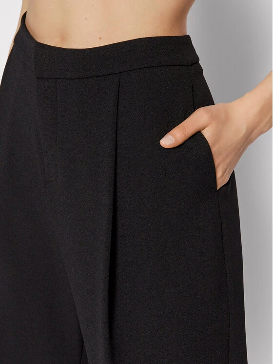 Rinascimento Γυναίκες Υφασμάτινα Παντελόνια Παντελόνι υφασμάτινο CFC0105861003 Μαύρο Regular Fit 6 Rinascimento Γυναίκες Υφασμάτινα Παντελόνια Παντελόνι υφασμάτινο CFC0105861003 Μαύρο Regular Fit - Image 4