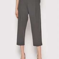 Rinascimento Γυναίκες Υφασμάτινα Παντελόνια Παντελόνι υφασμάτινο CFC0105861003 Γκρι Regular Fit